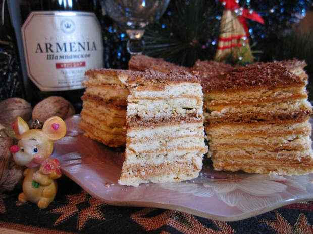 Вкуснейший армянский торт «Микадо» — пошаговый рецепт с фото