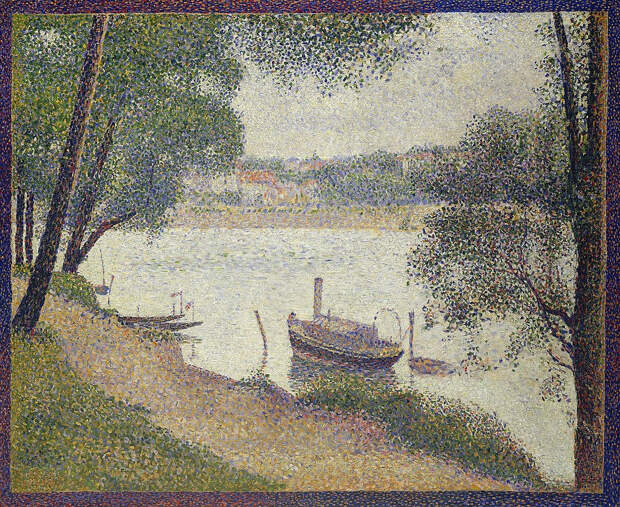 художник Жорж-Пьер Сёра (Georges-Pierre Seurat) картины – 02