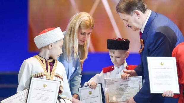 Кадет из Симферополя отличился в конкурсе детской казачьей песни