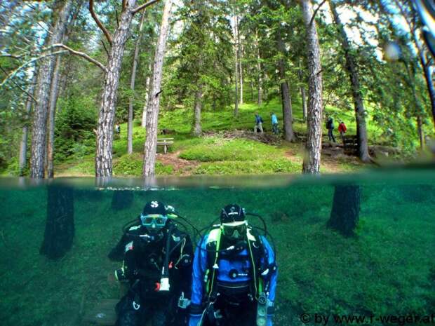 Зелёное озеро (Gruner See), Трагос, Австрия