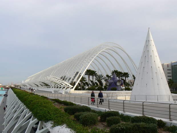 Город искусств и наук (Ciudad de las Artes y las Ciencias). Валенсия, Испания