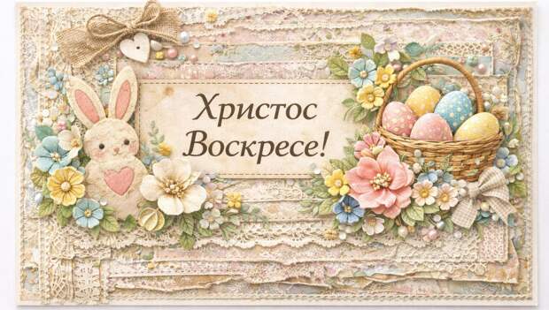 Поздравительные открытки с православной Пасхой