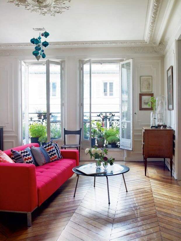 декор парижских квартир фото