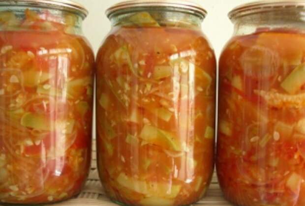 Салат из кабачков монастырский