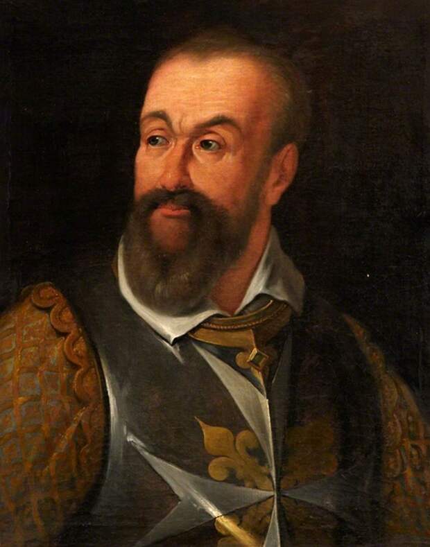Фрагмент картины «Алоф де Виньякур», 1608 год. Фрагмент картины «Алоф де Виньякур», 1608 год.