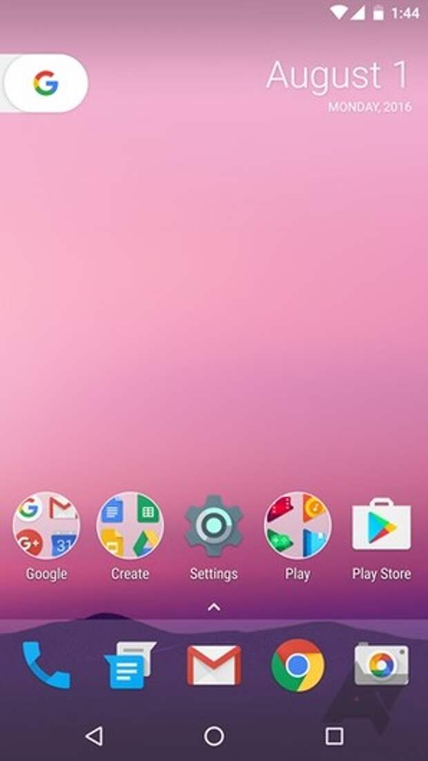 Новый лаунчер Nexus