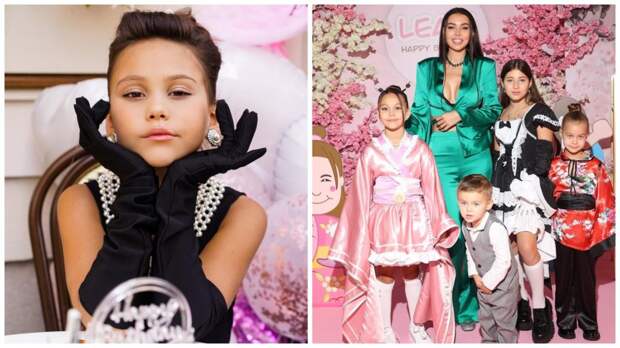 Дочь Джигана и Самойловой Лея отметила 8-летие: фото с праздника