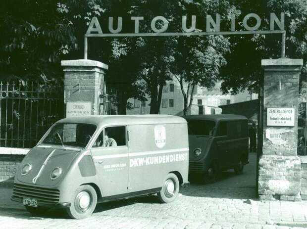 Audi восстановила электромобиль 1956 года Schnellaster, audi, dkw, электромобиль