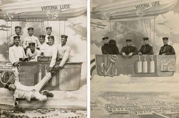 Ретро-фотографии «дембелей» первой половины XX века