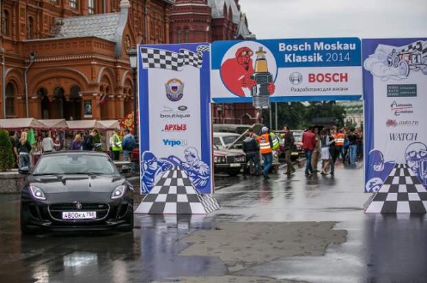 В Москве прошла уникальная гонка олдтаймеров Bosch Moskau Klassik 2014
