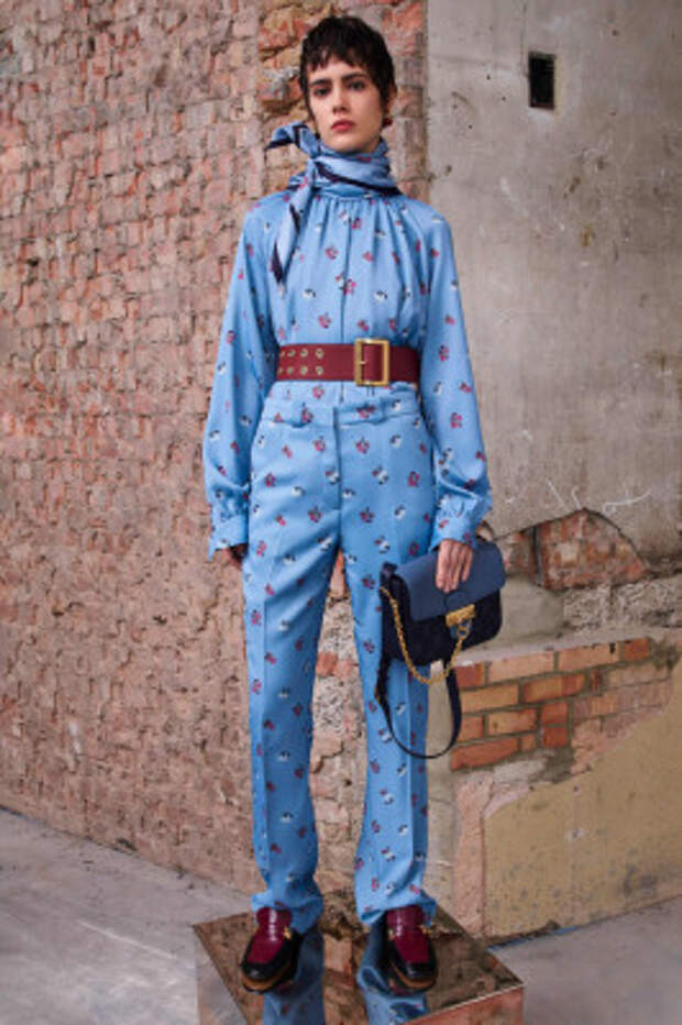 Коллекция модной женской одежды Mulberry осень-зима 2019-2020