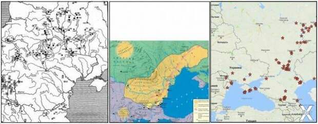 Ареалы средневековых славян (2), Вели...