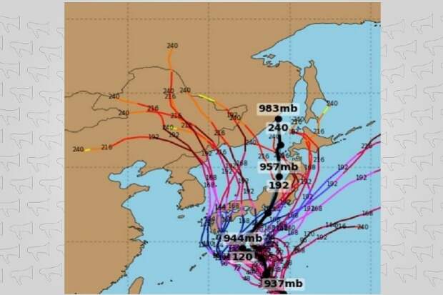 Опасения по супер-мощному тайфуну Нору начинают подтверждаться: Приморье накроет 8 августа