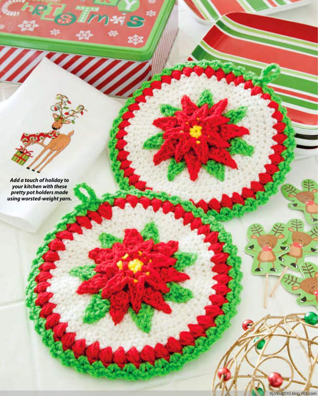 Crochet Worlds Christmas in Crochet - Holiday 2013 - 紫苏 - 紫苏的博客 Crochet Worlds Christmas in Crochet - Holiday 2013 - 紫苏 - 紫苏的博客