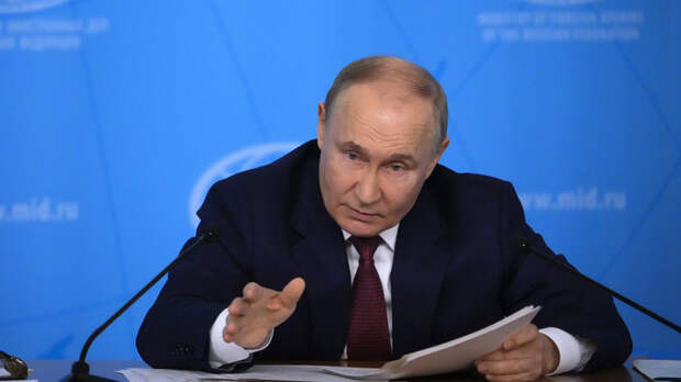 Путин: изъятие активов России на Западе — это воровство