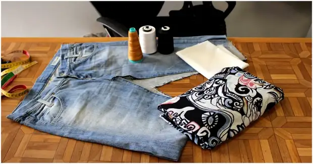 Как сшить модную юбку из старых джинсов | Шить просто — manikyrsha.ru