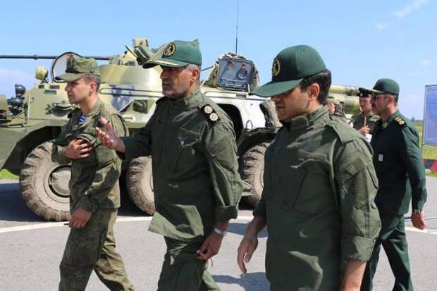 Иранские морские пехотинцы на "Морском десанте-2016"