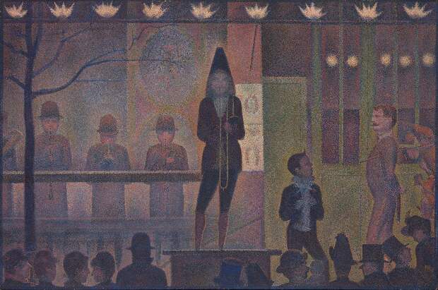 художник Жорж-Пьер Сёра (Georges-Pierre Seurat) картины – 06