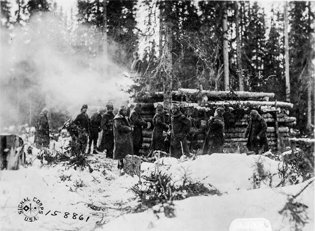 Американский форпост на Русском Севере. US National Archive