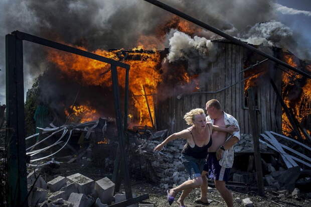 Трагические события в Луганске