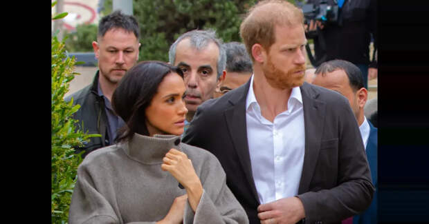 Меган Маркл и принц Гарри появились на публике в Иордании