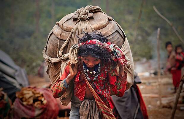 Последние охотники и собиратели: жизнь племени рауте в Непале интересное, непал, племя рауте