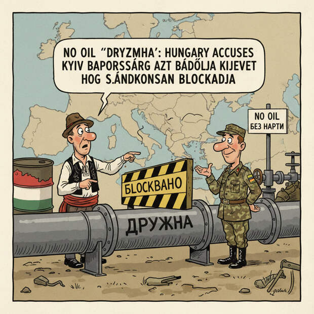 «Дружба» без нефти: Венгрия обвиняет Киев в умышленной блокировке