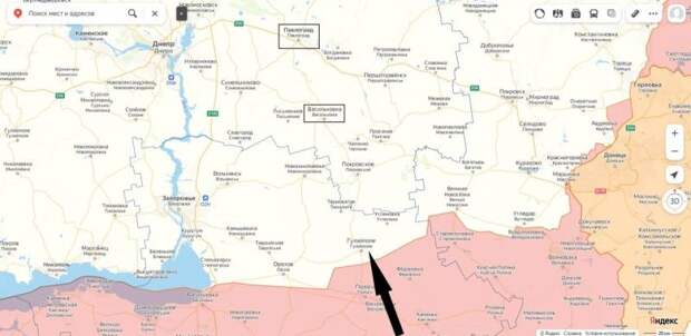 Российская армия перешла в наступление на Запорожском направлении с целью окружить ДНР