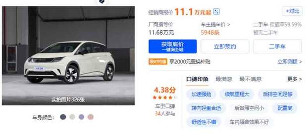 BYD Dolphin Freedom Edition 2023