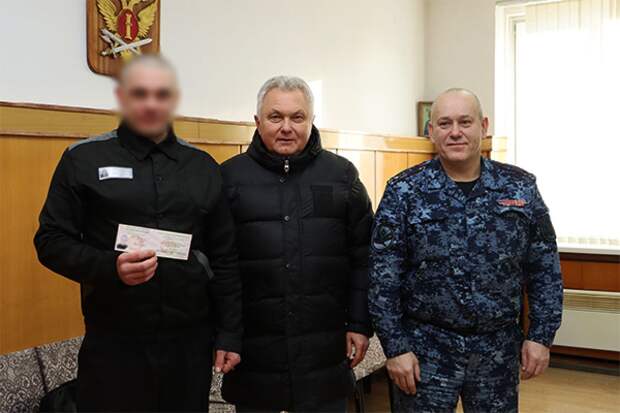 В Тульской области осужденному вручили удостоверение ветерана боевых действий