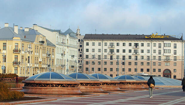 Площадь Независимости в Минске. Архивное фото