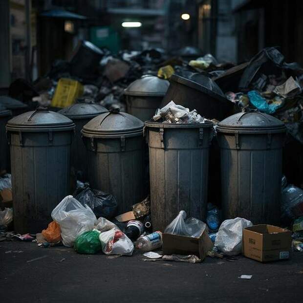 Жители Казани массово жалуются на переполненные контейнеры