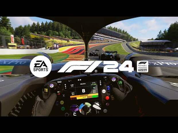 13 минут геймплея F1 2024