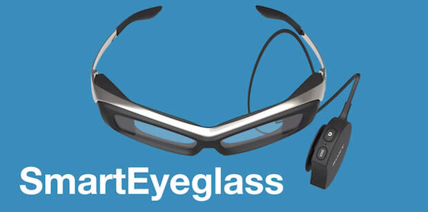 smarteyeglass Sony представила прототип «умных» очков SmartEyeglass
