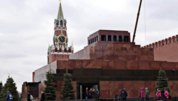 Мавзолей В.И. Ленина на Красной площади. Архивное фото