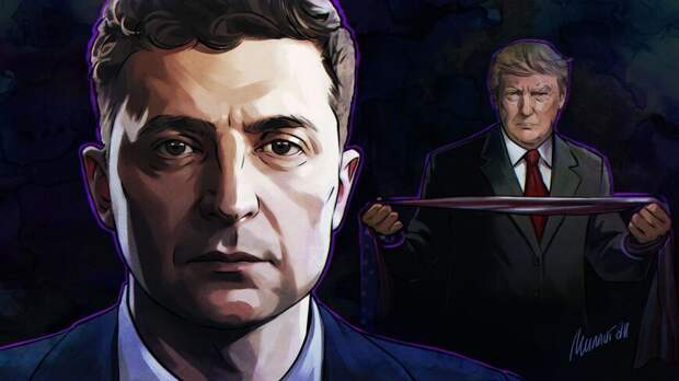 Украинские СМИ рассказали о возможной роли Зеленского в борьбе Трампа и Байдена