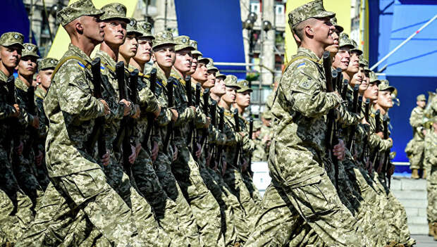 Военнослужащие ВСУ. Архивное фото.
