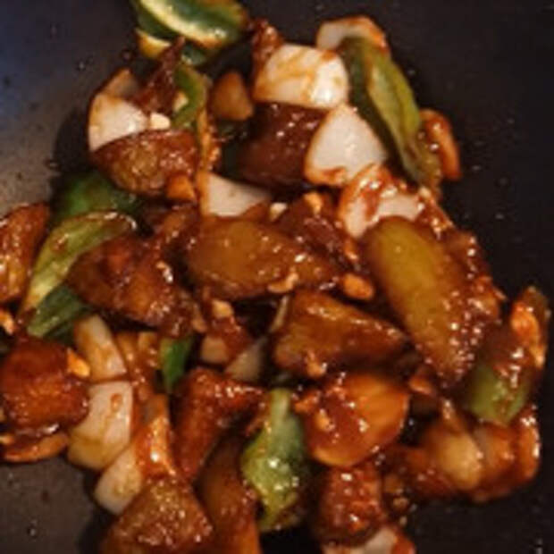 Жареные баклажаны по китайски