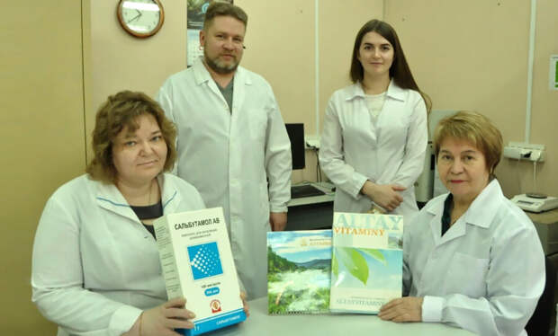 Ученые АлтГУ разрабатывают фармацевтическую субстанцию Левосальбутамол