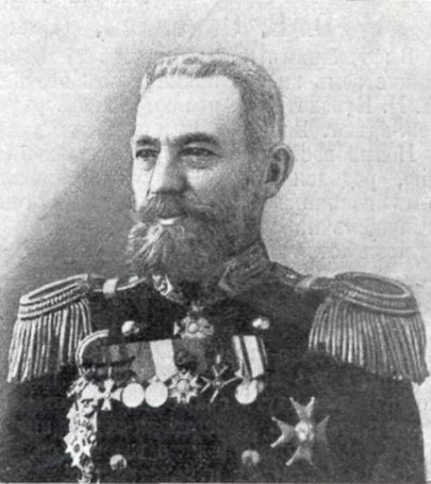 Контр-адмирал Карл Иессен, командовавший Владивостокским отрядом крейсеров во время боя в Корейском проливе 14 августа (1 ст.ст.) 1904 года