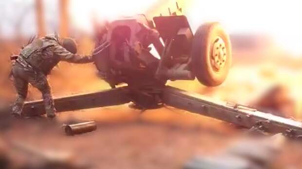 Расчеты Д-30 «разобрали» укрытия ВСУ в лесах на Запорожском направлении