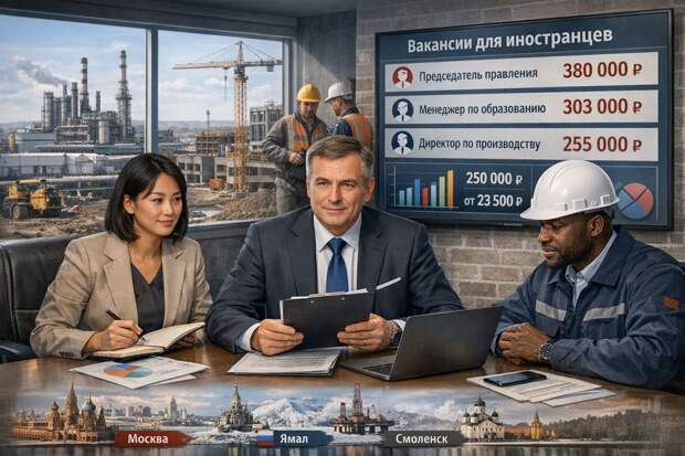 Минтруд России опубликовал самые высокие зарплаты для мигрантов