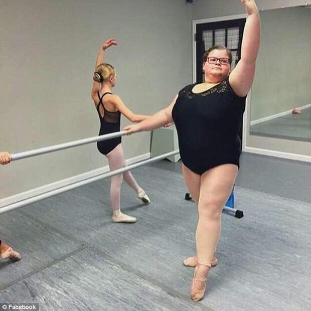15-летняя балерина поразила интернет своей грацией и... размером! балет, вес не проблема, сильные духом, танцовщица
