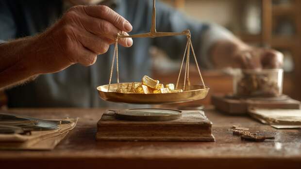 Стоимость грамма золота впервые за 25 лет превысила 12 тысяч рублей