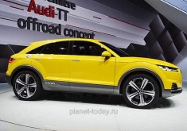 Audi рассекретила кроссовер TT оffroad, созданный на базе купе TT