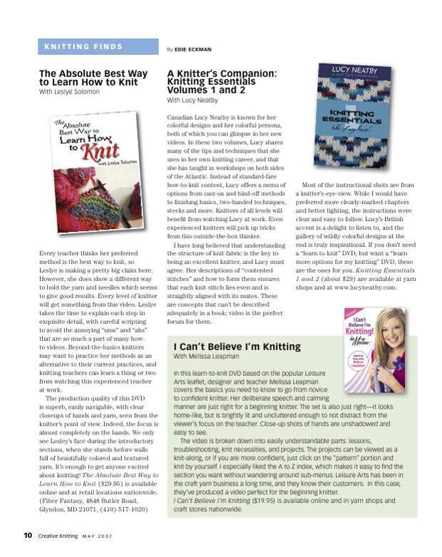Creativ knitting №5 2007 - 紫苏 - 紫苏的博客