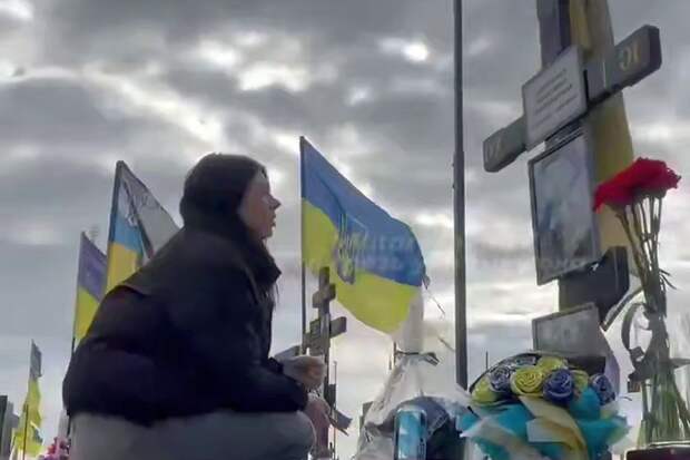 Молодая украинка показала встречу с убитым на СВО мужем
