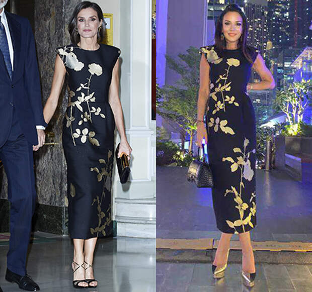 Битва платьев: королева Летиция против Ирины Чайковской