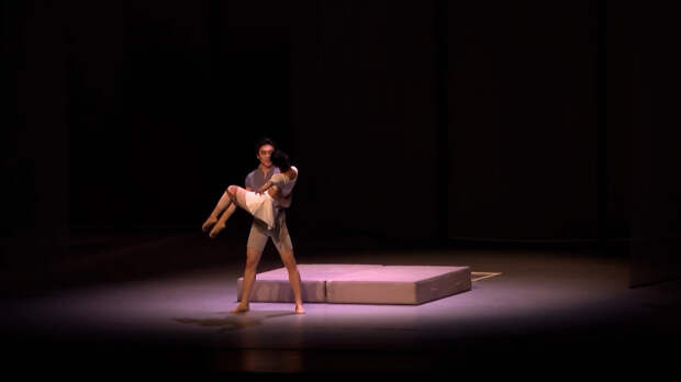 «Лебедь» взлетел в Мариинке: китайский театр привез в Петербург балет на плечах