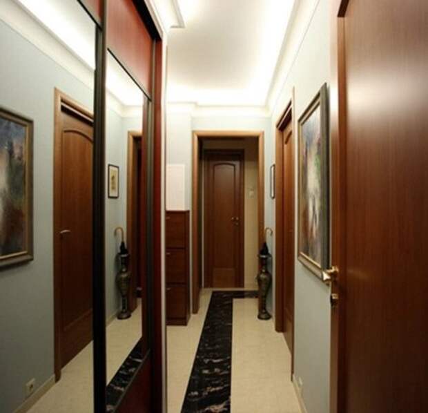 Дизайн интерьера узкого коридора на Питерской: фото каталог …